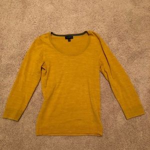 The Limited sweater mustard yellow xs